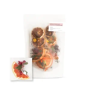 Fruit & Flower Refresh Tea Sampler Kit (6 Pieces/3 Flavors) - Handcrafted by KKOKDAM