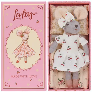 Cherry Awesome Mouse in a Gift Box by LEVLOVS