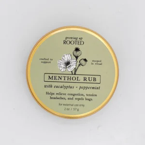 Menthol Rub — Soothing Relief & Respiratory Support Balm
