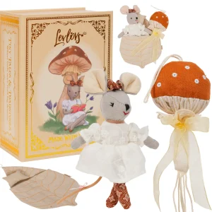 Mouse and the Mushroom Wonder Forest Set — Brown by Levlovs