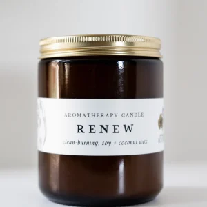 Renew Aromatherapy Candle — Eucalyptus, Peppermint & Rosemary