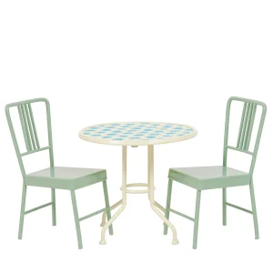 Miniature Metal Table and Chairs by LEVLOVS